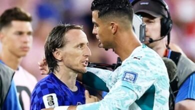 Luka Modric dan Cristiano Ronaldo