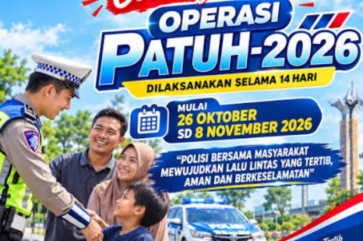 Korlantas Polri Gelar Operasi Patuh 2026, Pengendara Wajib Waspadai 11 Pelanggaran